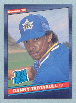 1986 Donruss # 38 Danny Tartabull Mariners