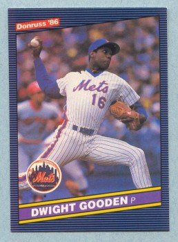 1986 Donruss # 75 Dwight Gooden Mets