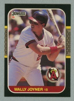 1987 Donruss # 135 Wally Joyner RC Angels Rookie