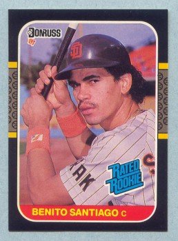 1987 Donruss # 31 Benito Santiago Padres