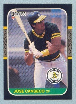 1987 Donruss # 97 Jose Canseco Oakland A's