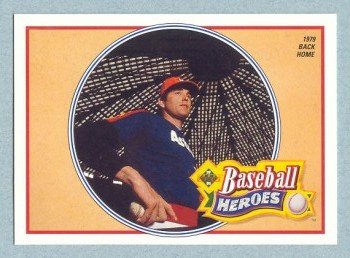 1991 UD Baseball Heroes # 13 Nolan Ryan HOF Mets Angels