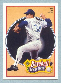 1991 UD Baseball Heroes # 16 Nolan Ryan HOF Mets Angels