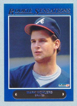 1992 Fleer Rookie Sensations # 15 Mark Wohlers Braves