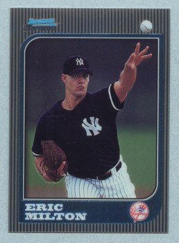 1997 Bowman Chrome # 157 Eric Milton RC Yankees