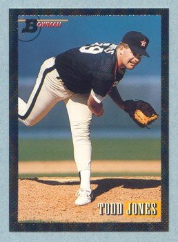 1993 Bowman # 352 Todd Jones Foil Astros