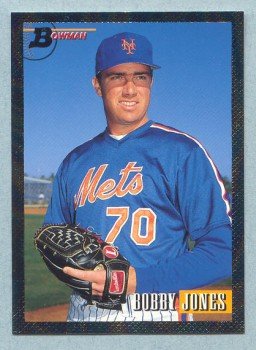 1993 Bowman # 355 Bobby Jones Foil Mets