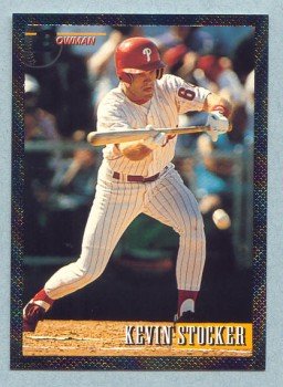 1993 Bowman # 356 Kevin Stocker Foil Phillies