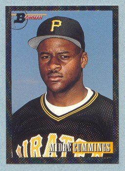 1993 Bowman # 357 Midre Cummings Foil Pirates