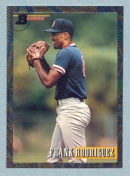 1993 Bowman # 362 Frank Rodriguez Foil Red Sox