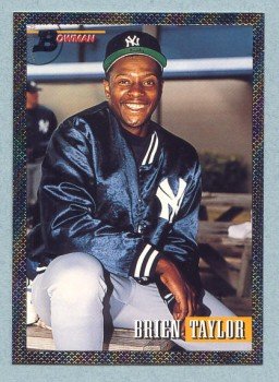 1993 Bowman # 370 Brien Taylor Foil Yankees