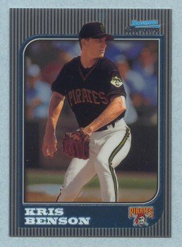 1997 Bowman Chrome # 167 Kris Benson RC Pirates