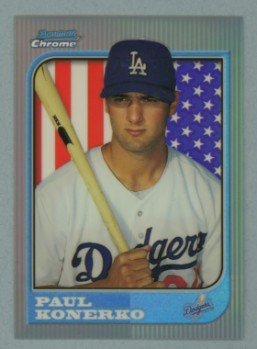1997 Bowman Chrome International Refractor # 142 PAUL KONERKO