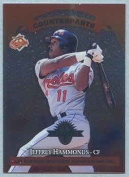 1997 Donruss Ltd Counterparts # 108 Jeffrey Hammonds -- Ellis Burks Orioles Rockies