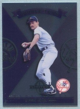 1997 Donruss Ltd Double Team # 125 Wade Boggs -- Paul O Neill HOF Yankees