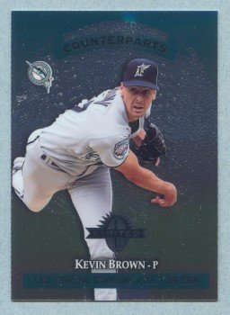 1997 Donruss Ltd Counterparts # 143 Kevin Brown -- Matt Morris Marlins Cardinals