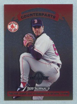 1997 Donruss Ltd Counterparts # 159 Jeff Suppan -- Jeff Fassero Red Sox Mariners