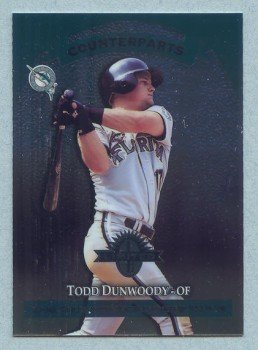 1997 Donruss Ltd Countparts # 174 Todd Dunwoody -- Brian Giles RC Rookie