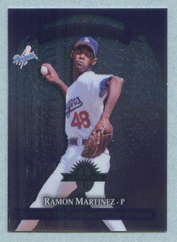 1997 Donruss Ltd Counterparts # 25 Ramon Martinez -- Bobby Jones Dodgers Mets