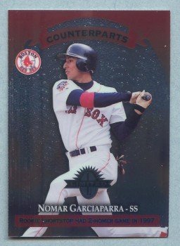 1997 Donruss Ltd Counterparts # 40 Nomar Garciaparra -- Mark Grudzielanek Red Sox Expos
