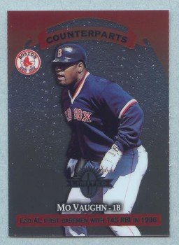 1997 Donruss Ltd Counterparts # 47 Mo Vaughn -- Cecil Fielder Red Sox Yankees