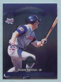 1997 Donruss Ltd Counterparts # 71 Darin Erstad -- Mark Grace Angels Cubs