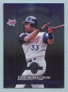1997 Donruss Ltd Counterparts # 7 Eddie Murray -- Reggie Jefferson HOF Angels Red Sox
