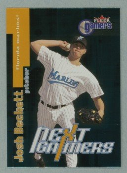 2000 Fleer Gamers Next Gamers # 100 Josh Beckett Red Sox