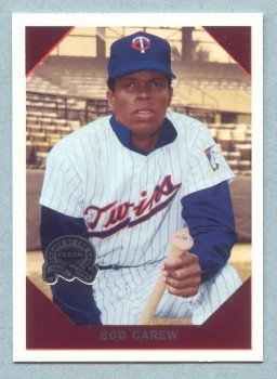 2000 Greats of the Game Retrospection # R1 Rod Carew HOF Twins Angels