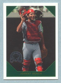 2000 Greats of the Game Retrospection # R15 Johnny Bench HOF Reds