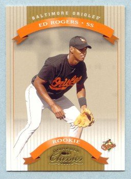 2002 Donruss Classics # 125 Ed Rogers #d 0997 of 1500 Orioles