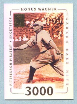 2002 Topps Tribute # 20 Honus Wagner HOF 3000 Career Base Hits on 6-9-14