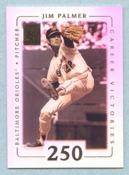 2002 Topps Tribute # 6 Jim Palmer HOF 250 Career Victories in 1982