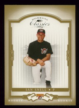 2004 Donruss Classics Rookie # 205 Ian Snell RC #d 0551 of 1999 Pirates Rookie