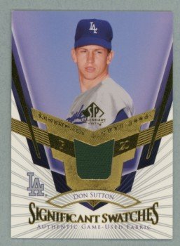 2004 SP Legendary Cuts Significant Swatches # SS-DS Don Sutton GU Jersey Dodgers HOF