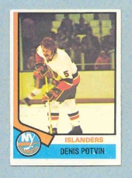 1974-75 Topps # 195 -- Denis Potvin RC