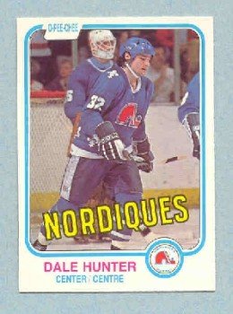 1981-82 OPC # 277 -- Dale Hunter RC