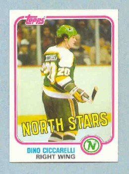 1981-82 Topps # W105 -- Dino Ciccarelli RC