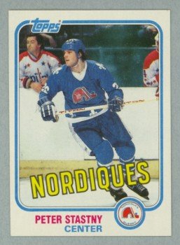 1981-82 Topps # 39 Peter Stastny RC Rookie