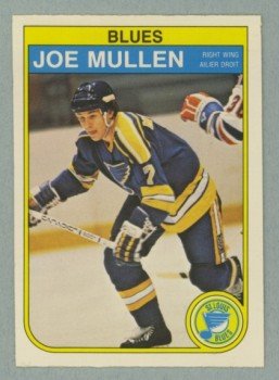1982-83 OPC # 307 Joe Mullen RC Rookie Blues
