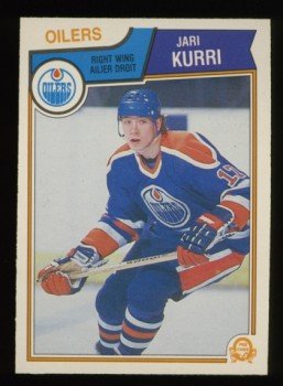 1983-84 OPC # 34 -- Jari Kurri, Oilers