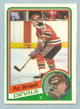 1984-85 OPC # 121 -- Pat Verbeek RC