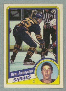 1984-85 OPC # 17 Dave Andreychuk RC, Sabres, Rookie