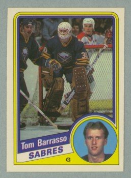 1984-85 OPC # 18 Tom Barrasso RC Rookie