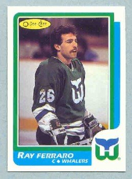 1986-87 OPC # 160 -- Ray Ferraro RC