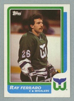 1986-87 Topps # 160 Ray Ferraro RC Rookie
