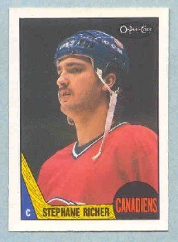 1987-88 OPC # 233 -- Stephane Richer RC