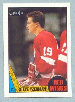 1987-88 OPC # 56 -- Steve Yzerman