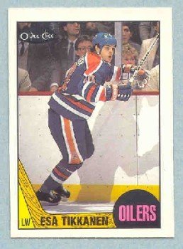 1987-88 OPC # 7 -- Esa Tikkanen RC