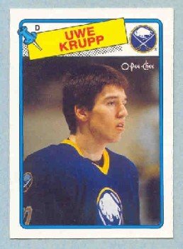 1988-89 OPC # 220 -- Uwe Krupp RC